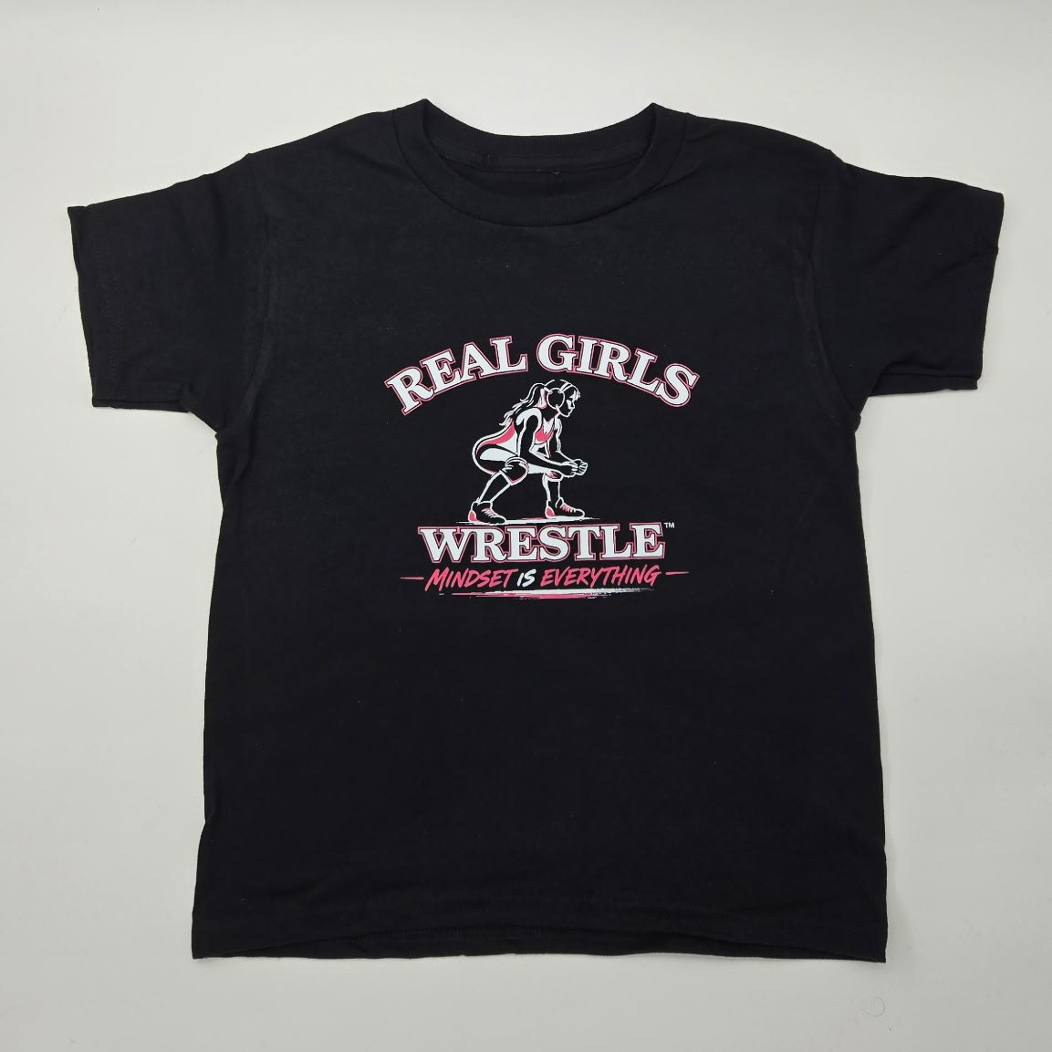 REAL GIRLS WRESTLE short sleeve t-shirt