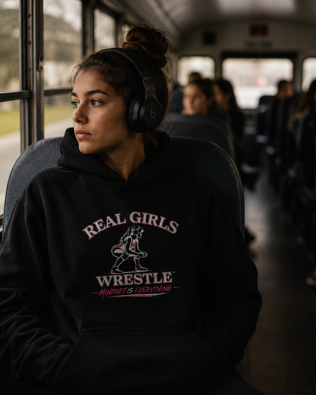 REAL GIRLS WRESTLE hoodie