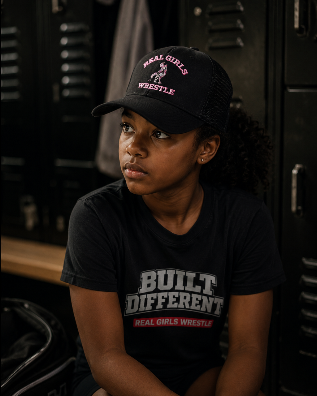 Real Girls Wrestle Snapback Hat